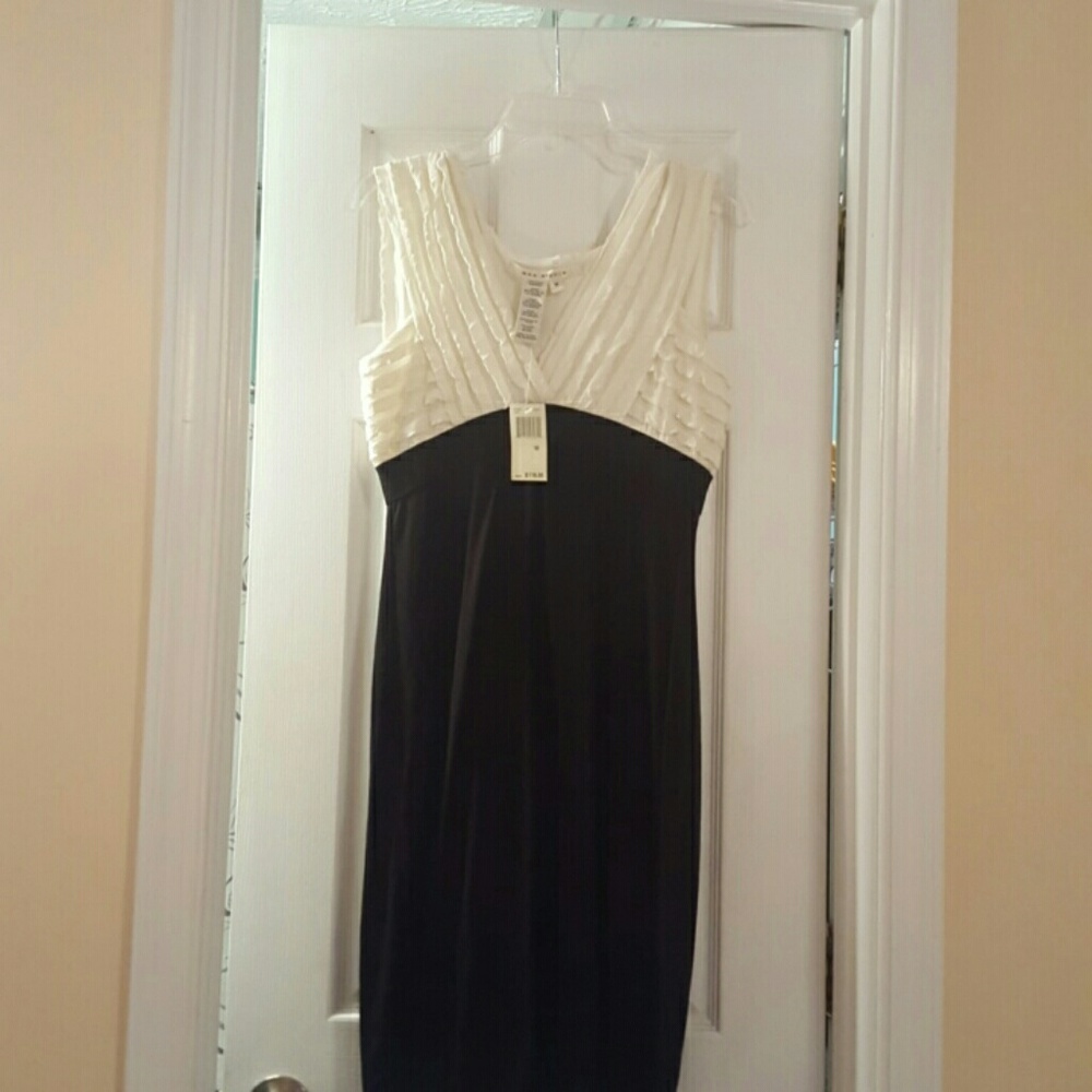 Black & White Cocktail Dress